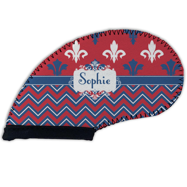 Patriotic Fleur de Lis Golf Club Covers - FRONT
