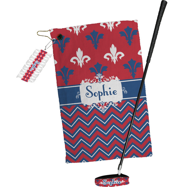 Patriotic Fleur de Lis Golf Gift Kit (Full Print)