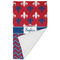 Patriotic Fleur de Lis Golf Towel - Folded (Large)