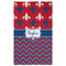 Patriotic Fleur de Lis Golf Towel - Poly-Cotton Blend - Large w/ Name or Text