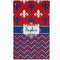 Patriotic Fleur de Lis Golf Towel (Personalized) - APPROVAL (Small Full Print)