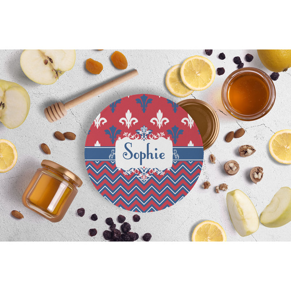 Patriotic Fleur de Lis Jar Opener - Lifestyle Image