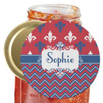 Patriotic Fleur de Lis Jar Opener (Personalized)