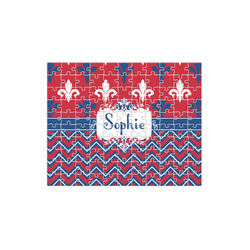 Patriotic Fleur de Lis 110 pc Jigsaw Puzzle (Personalized)