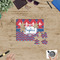 Patriotic Fleur de Lis Jigsaw Puzzle 30 Piece - In Context