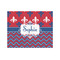 Patriotic Fleur de Lis 500 pc Jigsaw Puzzle (Personalized)
