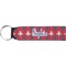 Patriotic Fleur de Lis Key Wristlet (Personalized)