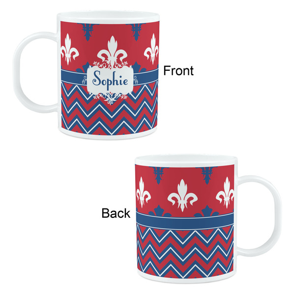 Patriotic Fleur de Lis Kid's Mug - Apvl