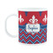 Patriotic Fleur de Lis Plastic Kids Mug (Personalized)