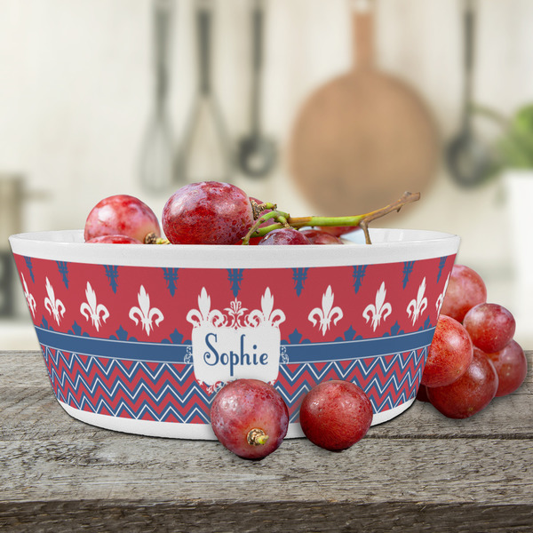 Patriotic Fleur de Lis Kids Bowls - LIFESTYLE