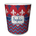 Patriotic Fleur de Lis Plastic Tumbler 6oz (Personalized)