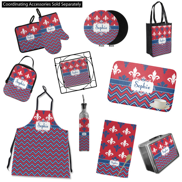Patriotic Fleur de Lis Kitchen Accessories & Decor