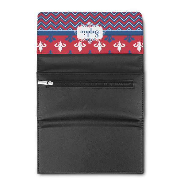 Patriotic Fleur de Lis Ladies Wallet (Open)