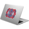 Patriotic Fleur de Lis Laptop Decal (Personalized)