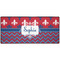 Patriotic Fleur de Lis 3XL Gaming Mouse Pad - 35" x 16" (Personalized)