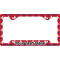 Patriotic Fleur de Lis License Plate Frame - Style C