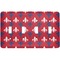 Patriotic Fleur de Lis Light Switch Cover (4 Toggle Plate)
