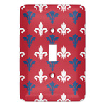 Patriotic Fleur de Lis Light Switch Cover (Single Toggle)