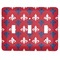 Patriotic Fleur de Lis Light Switch Covers (3 Toggle Plate)