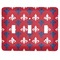 Patriotic Fleur de Lis Light Switch Cover (3 Toggle Plate)