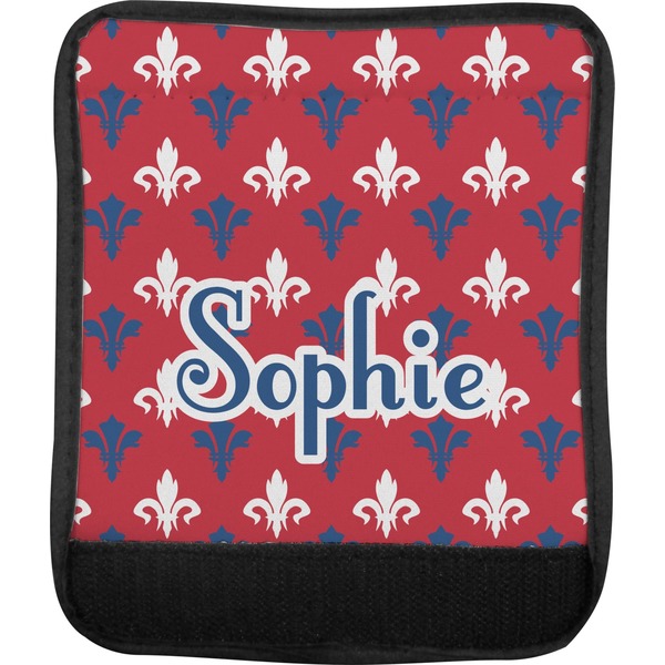 Patriotic Fleur de Lis Luggage Handle Wrap (Approval)