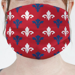 Patriotic Fleur de Lis Face Mask Cover