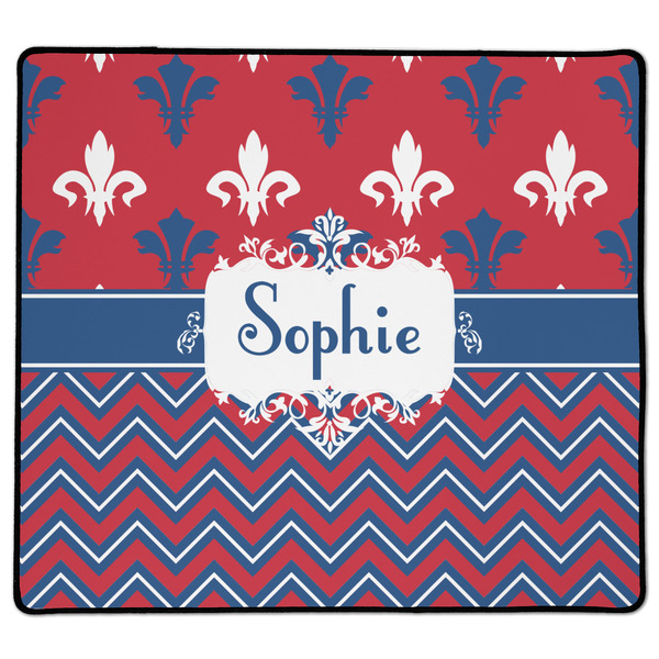 Patriotic Fleur de Lis Medium Gaming Mats - APPROVAL