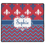 Patriotic Fleur de Lis XL Gaming Mouse Pad - 18" x 16" (Personalized)