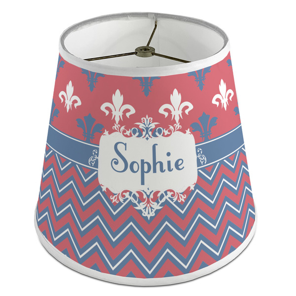 Custom Patriotic Fleur de Lis Empire Lamp Shade (Personalized)