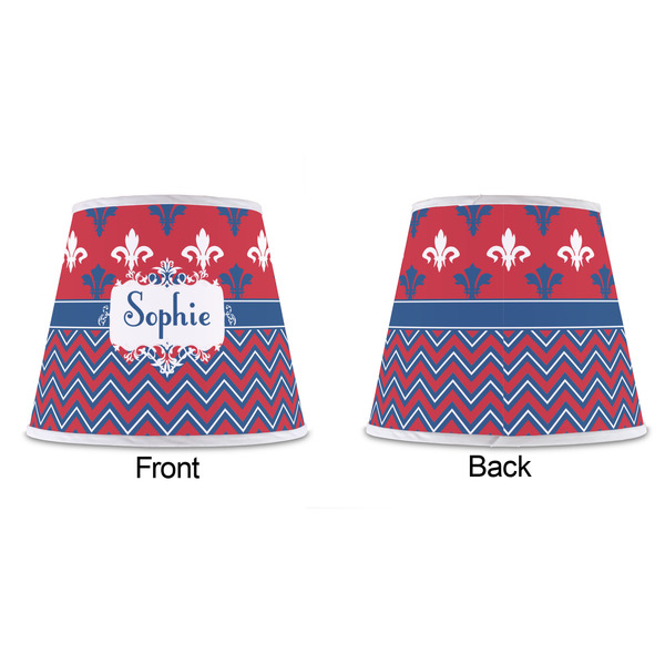 Patriotic Fleur de Lis Poly Film Empire Lampshade - Approval