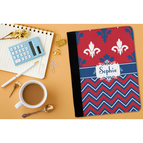 Patriotic Fleur de Lis Medium Padfolio - LIFESTYLE (adult)
