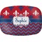 Patriotic Fleur de Lis Melamine Platter (Personalized)