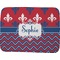 Patriotic Fleur de Lis Memory Foam Bath Mat - 48"x36" (Personalized)