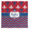Patriotic Fleur de Lis Microfiber Dish Towel (Personalized)