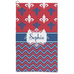 Patriotic Fleur de Lis Microfiber Golf Towel (Personalized)