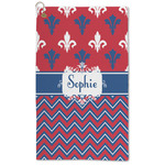 Patriotic Fleur de Lis Microfiber Golf Towel (Personalized)