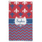 Patriotic Fleur de Lis Microfiber Golf Towels - FRONT