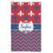 Patriotic Fleur de Lis Microfiber Golf Towel - Large (Personalized)