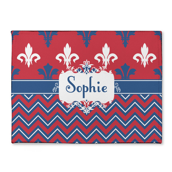 Custom Patriotic Fleur de Lis Microfiber Screen Cleaner (Personalized)