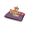 Patriotic Fleur de Lis Outdoor Dog Beds - Small - IN CONTEXT