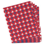 Patriotic Fleur de Lis Binder Tab Divider Set (Personalized)
