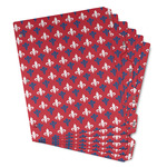 Patriotic Fleur de Lis Binder Tab Divider - Set of 6 (Personalized)