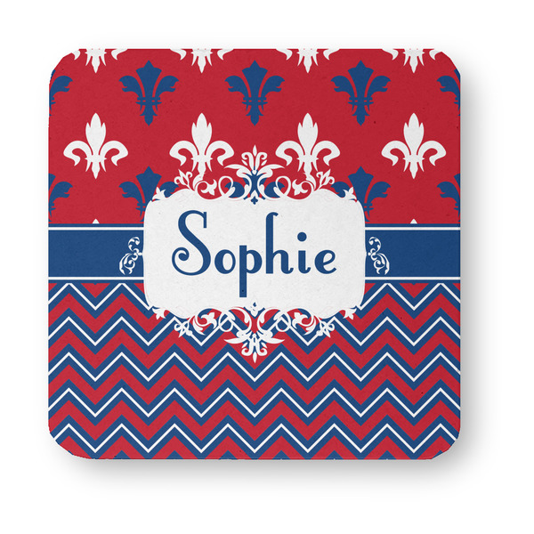 Patriotic Fleur de Lis Paper Coasters - Approval