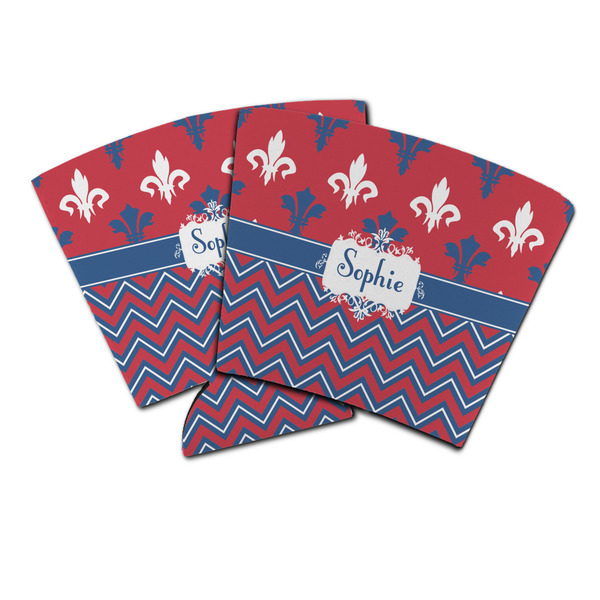 Custom Patriotic Fleur de Lis Party Cup Sleeve (Personalized)