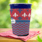 Patriotic Fleur de Lis Party Cup Sleeves - with bottom - Lifestyle
