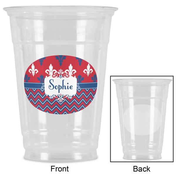 Patriotic Fleur de Lis Party Cups - 16oz - Approval