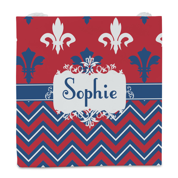 Patriotic Fleur de Lis Party Favor Gift Bag - Matte - Front