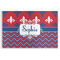Patriotic Fleur de Lis Disposable Paper Placemats (Personalized)