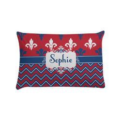 Patriotic Fleur de Lis Pillow Case - Standard (Personalized)