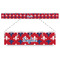 Patriotic Fleur de Lis Plastic Ruler - 12" (Personalized)
